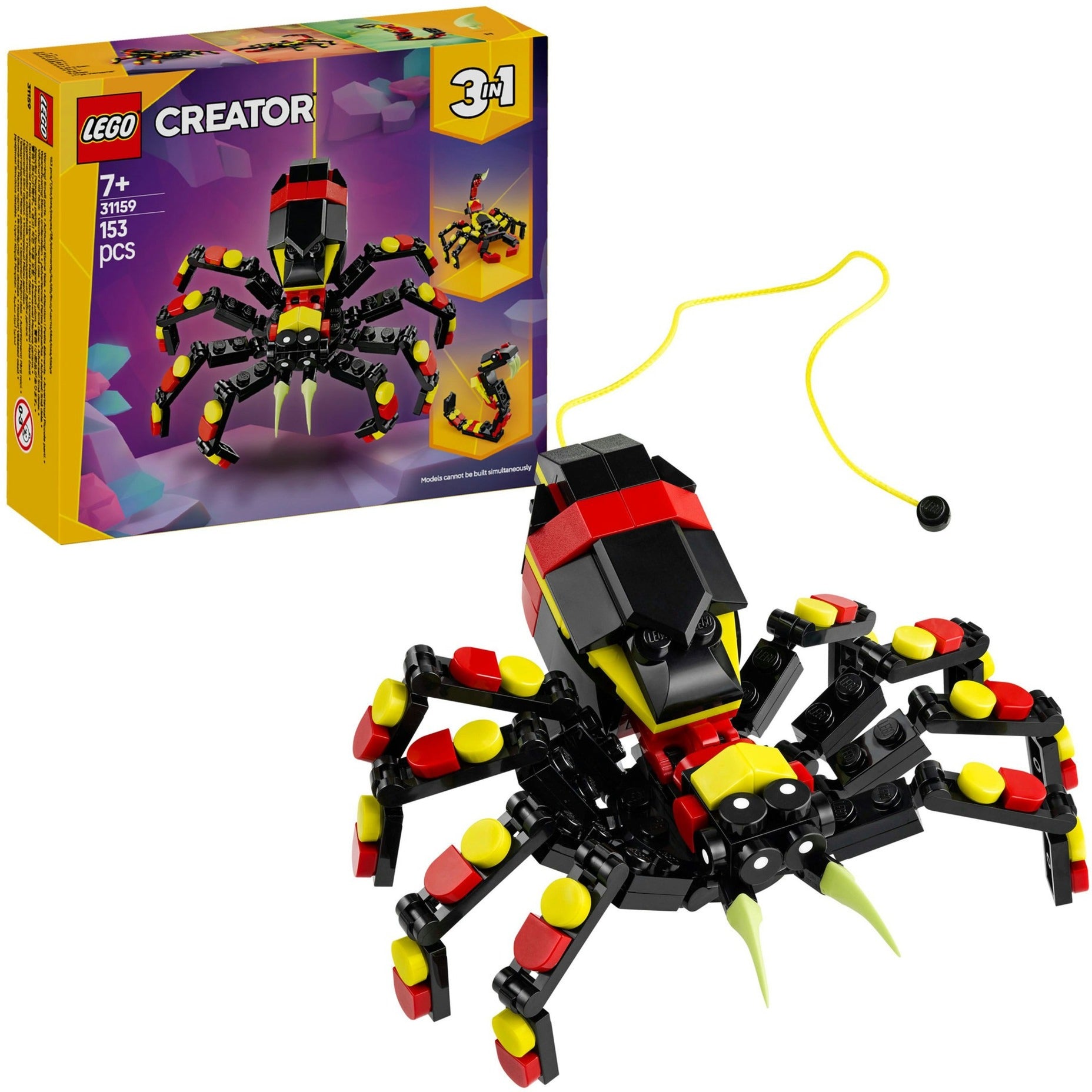 LEGO - creator 31159 wilde dieren: spannende spin