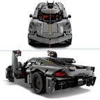 Lego technic 42173 koenigsegg jesko absolut grijze hypercar