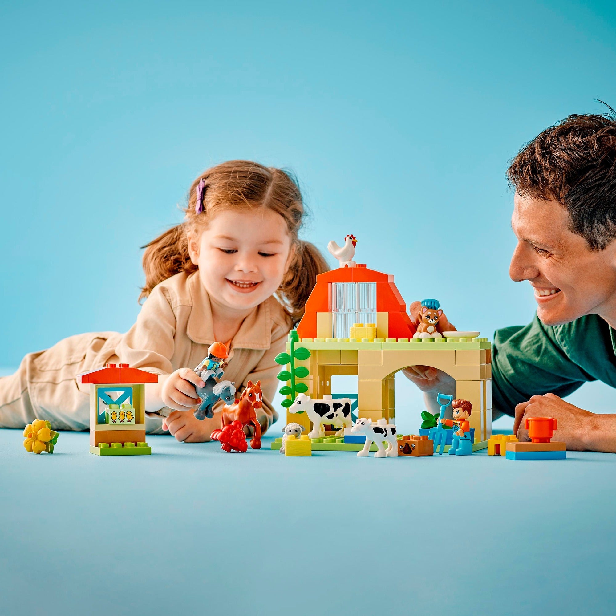 Lego duplo town 10416 dieren verzorgen op de boerderij