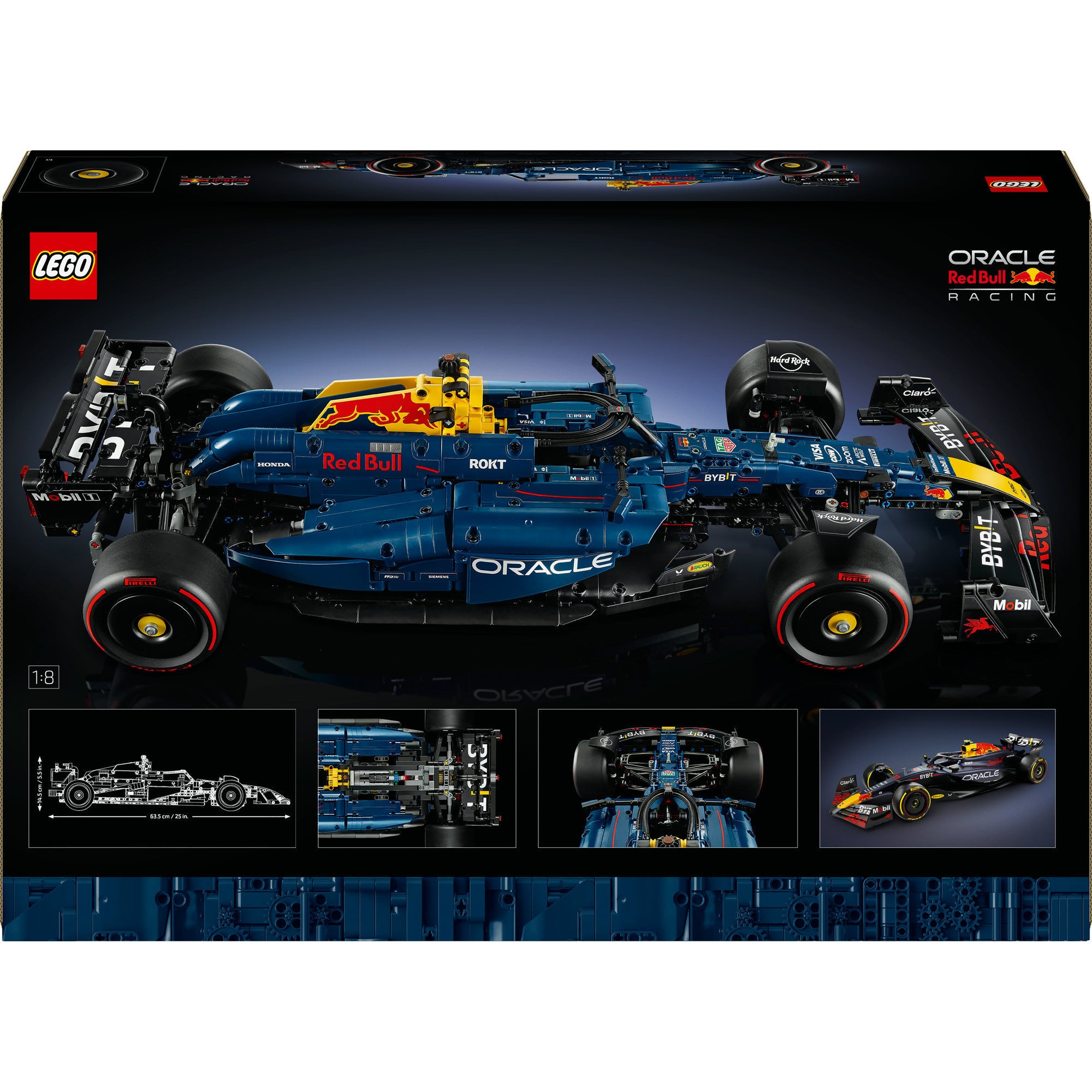 Lego technic 42206 oracle red bull racing rb20 f1 auto