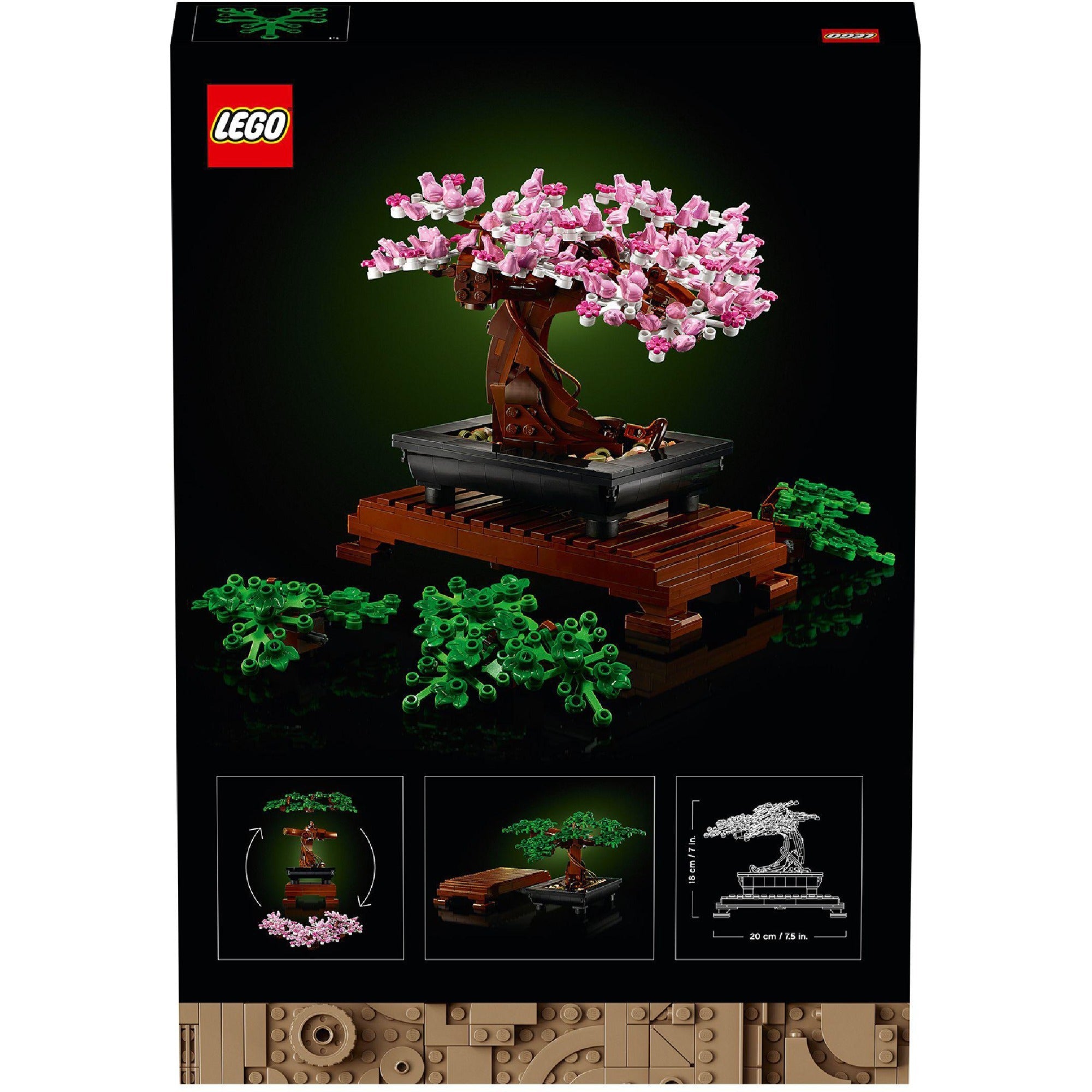 Lego icons 10281 bonsaiboompje