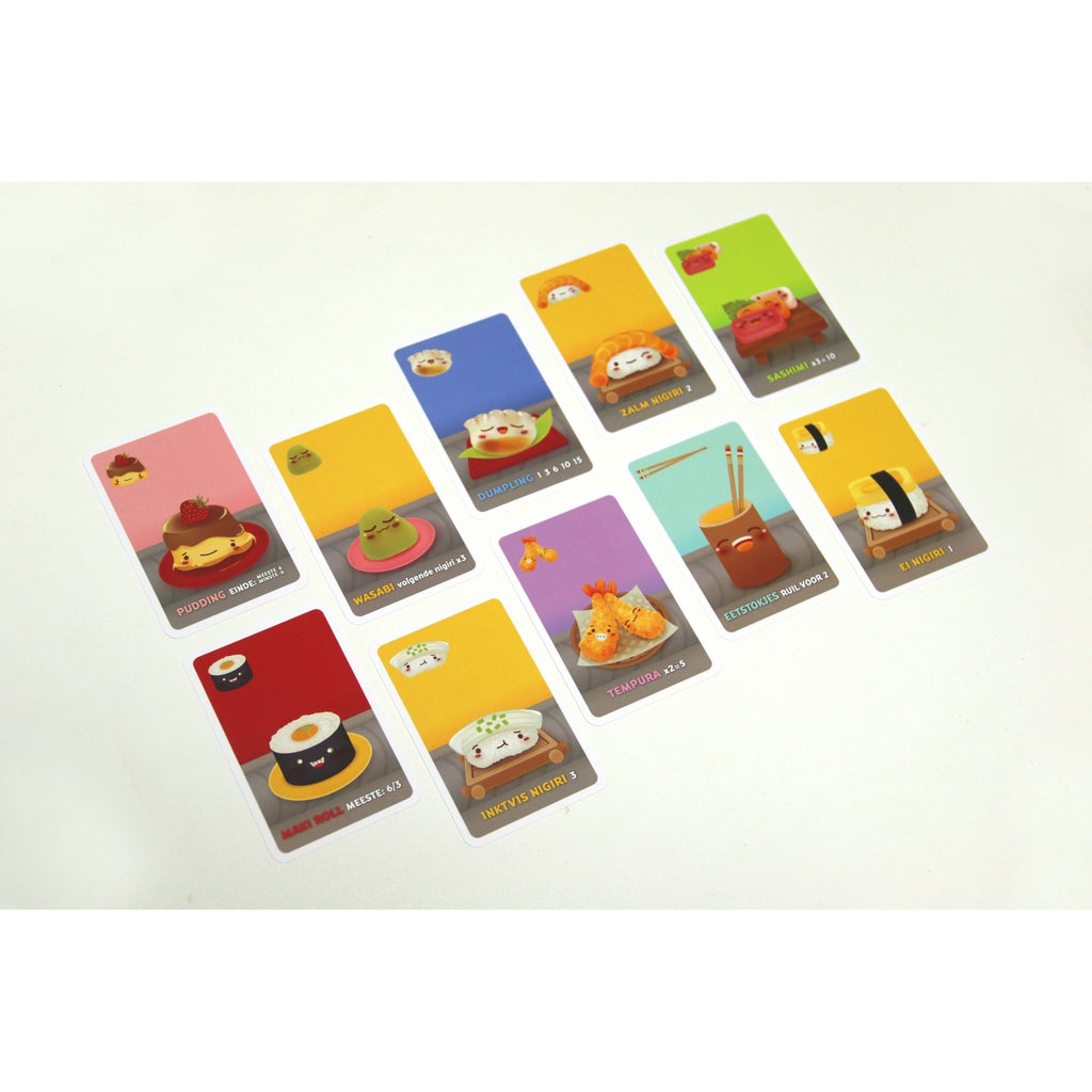 White Goblin Games - White Goblin Games sushi go kaartspel (nederlands 2 - 5 spelers 15 minuten vanaf 8 jaar)