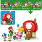 Lego super mario 72041 toads huisfeestje