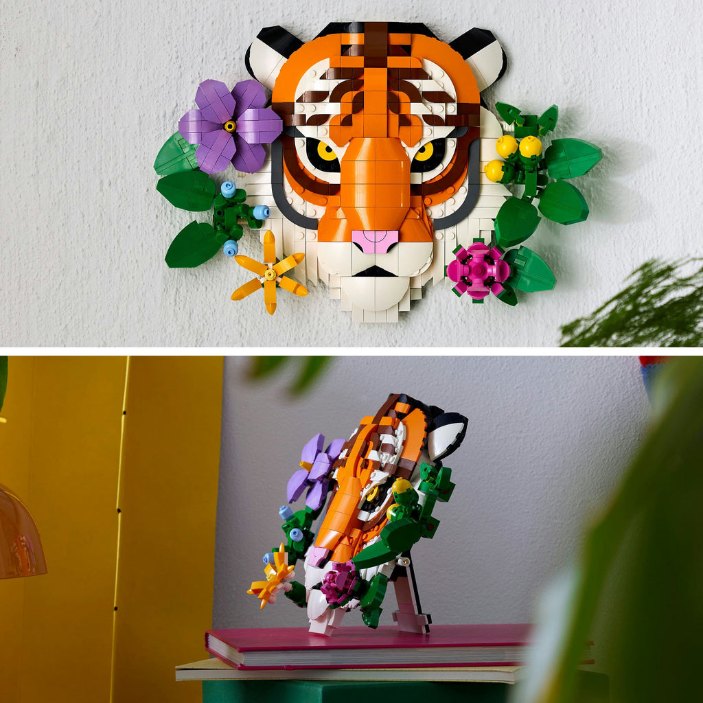 Lego art 31217 de faunacollectie tijger