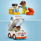 LEGO - duplo town 10447 ambulance met chauffeur