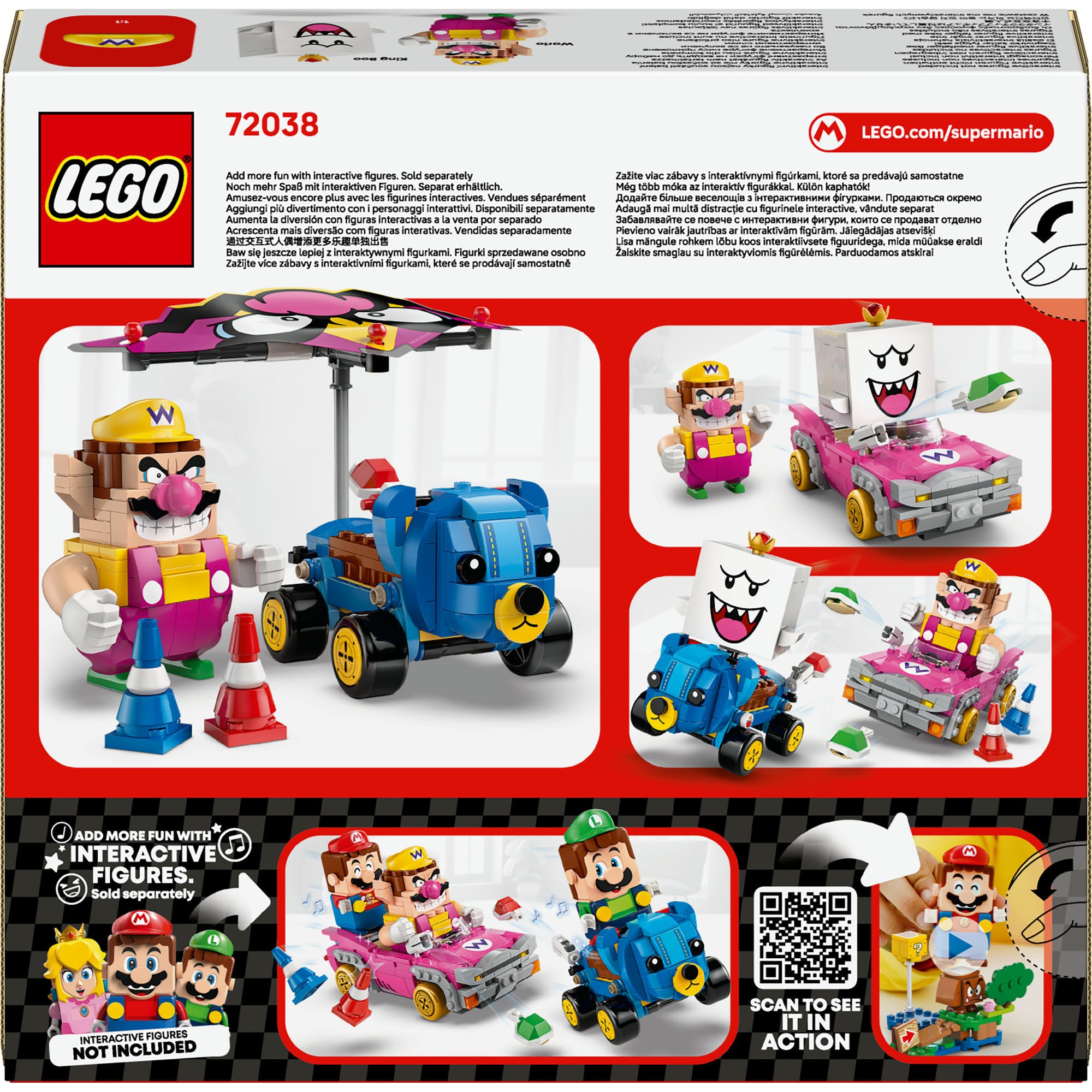 Lego super mario 72038 wario en king boo