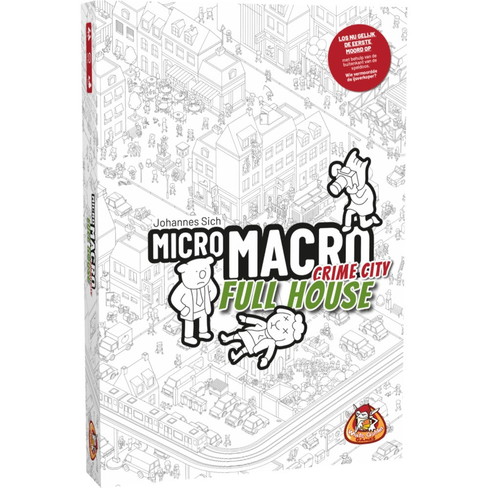 White goblin games micromacro: crime city full house