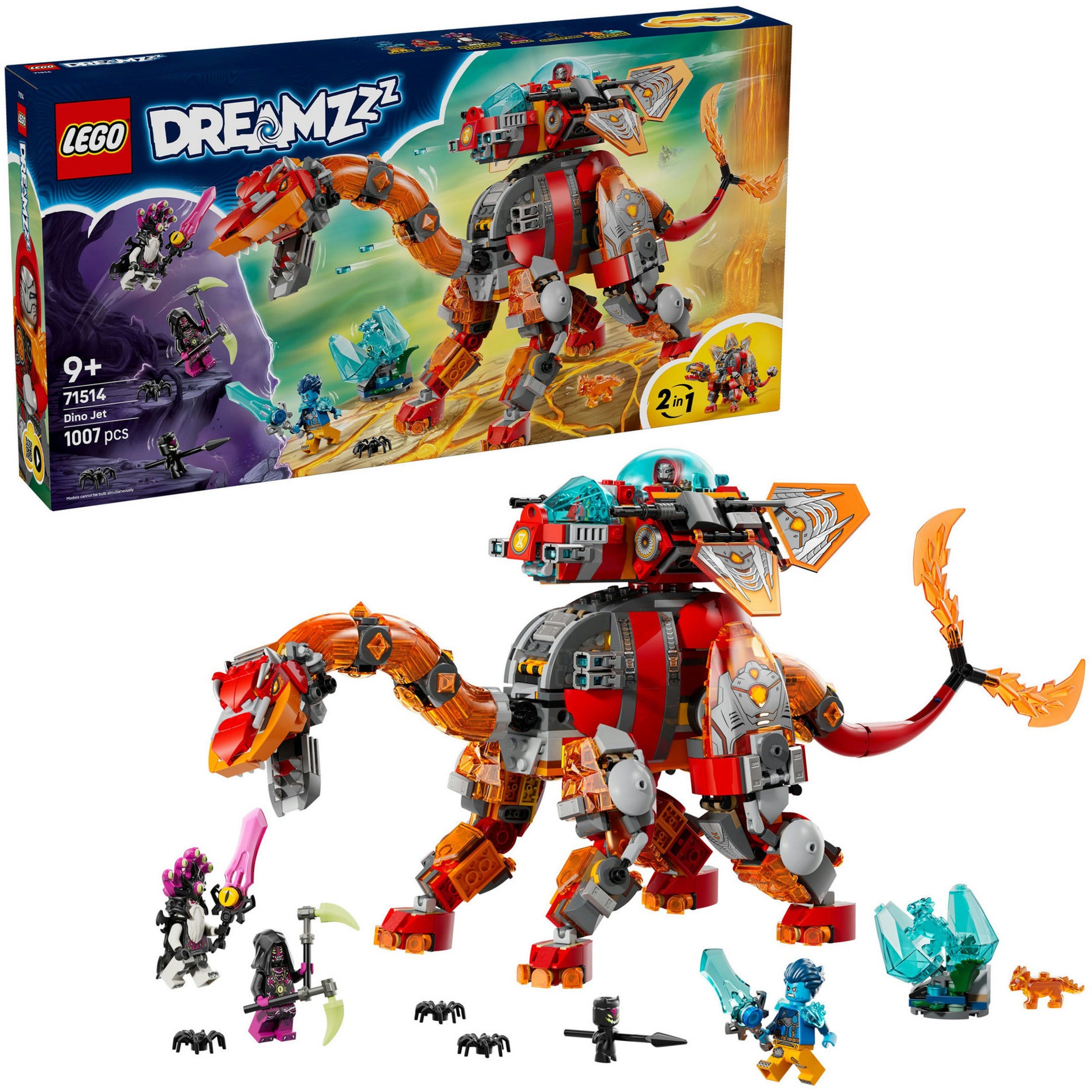 Lego dreamzzz 71514 dinoruimteschip