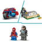 Lego marvel spidey on his motorcycle vs. rhino - 11206