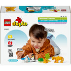 LEGO - duplo town 10442 families van wilde dieren: pinguïns en leeuwen