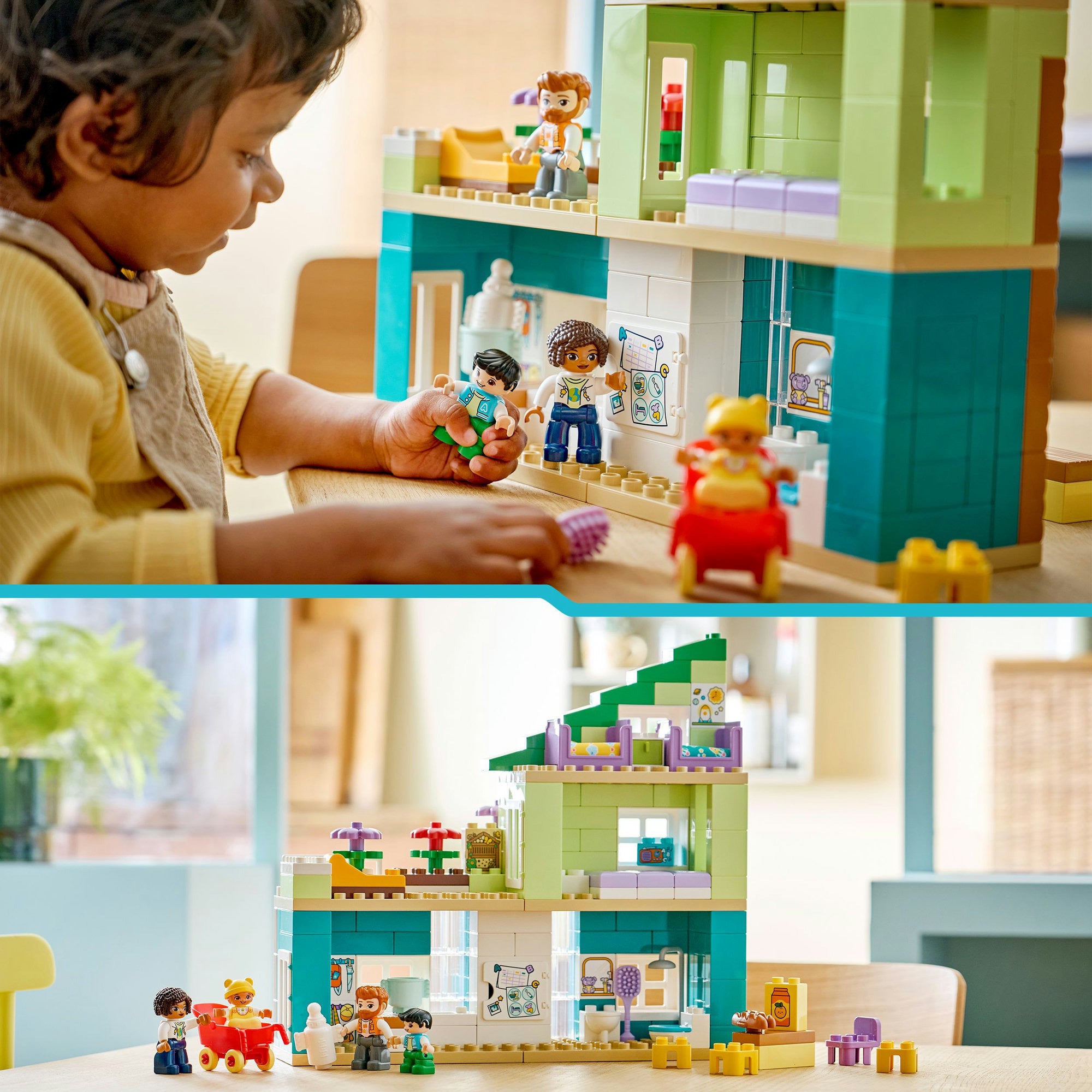 Lego duplo 10470 3-in-1 modern woonhuis met figuren