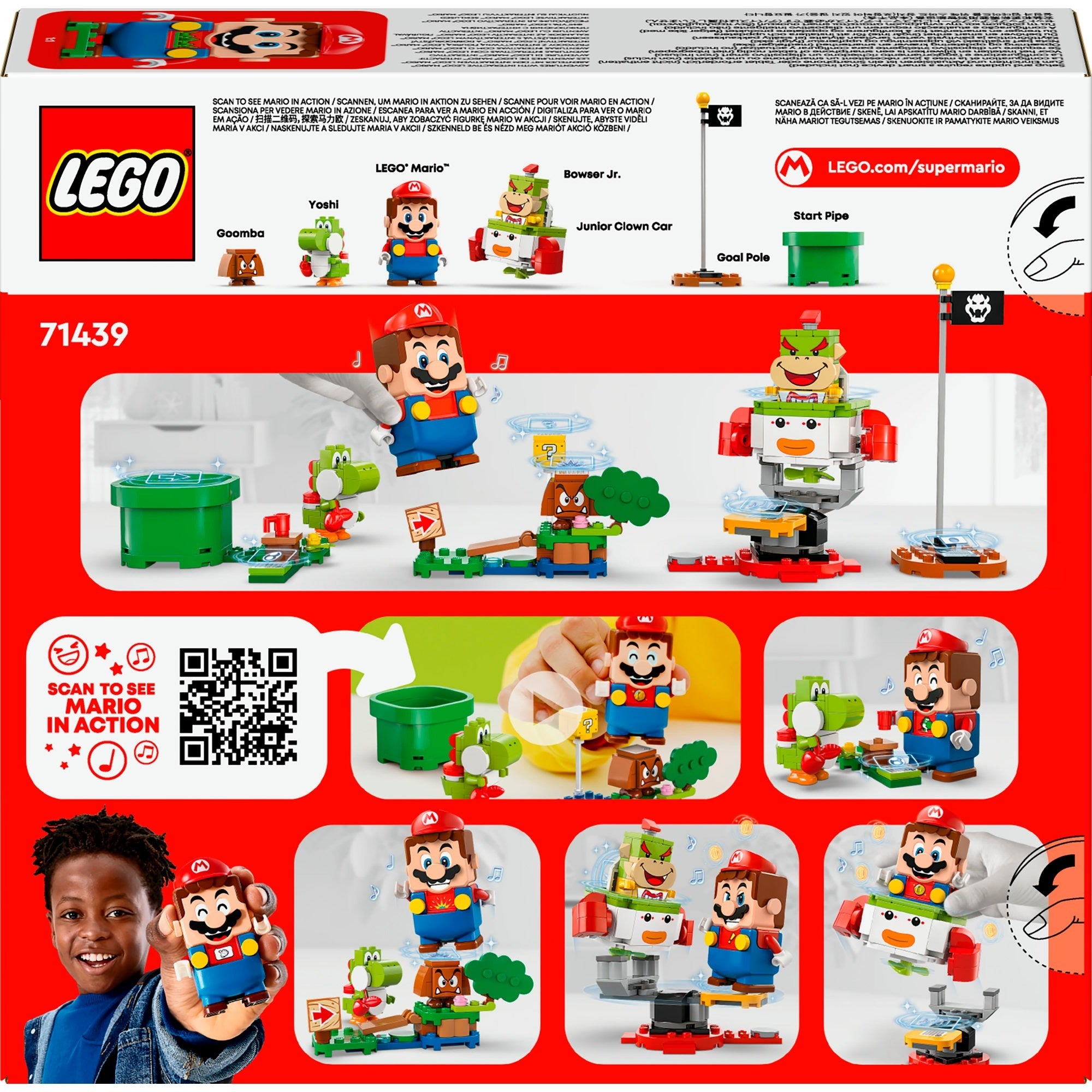 Lego super mario 71439 avonturen met interactieve mario