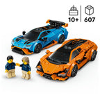LEGO - speed champions 77238 lamborghini revuelto en huracan sto