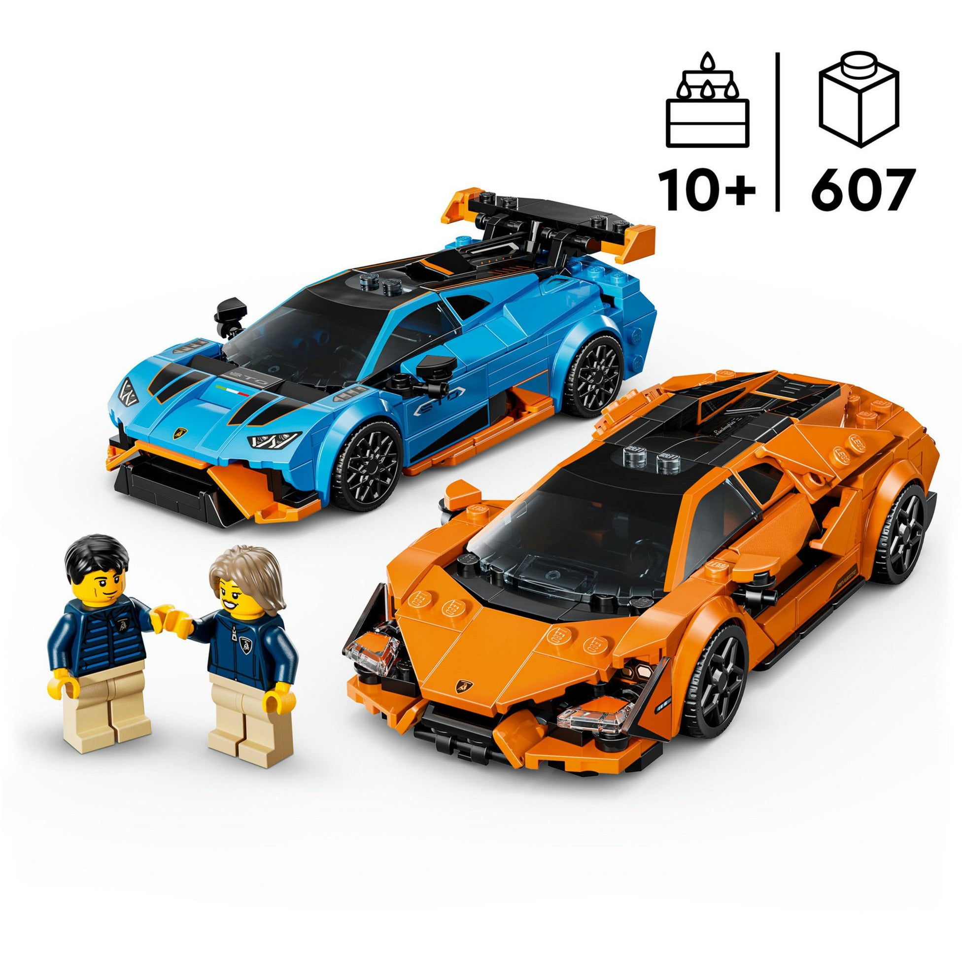 LEGO - speed champions 77238 lamborghini revuelto en huracan sto