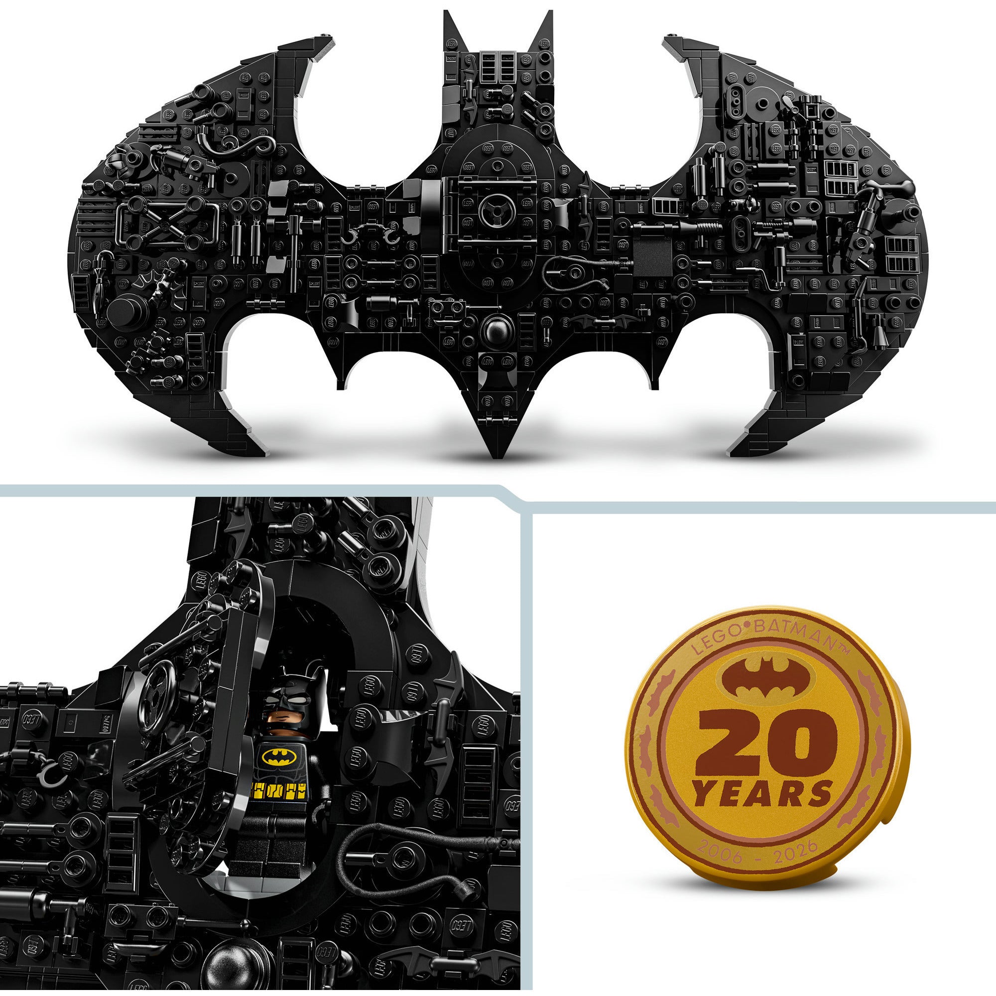 Lego super heroes 76330 batman logo