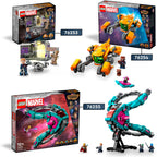 Lego marvel - het schip van baby rocket constructiespeelgoed (76254)