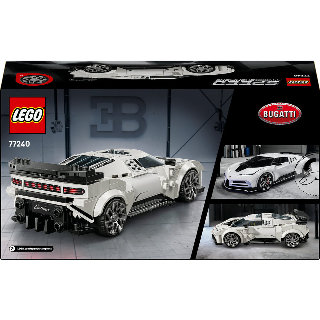 Lego speed champions 77240 bugatti centodieci hyper sportauto