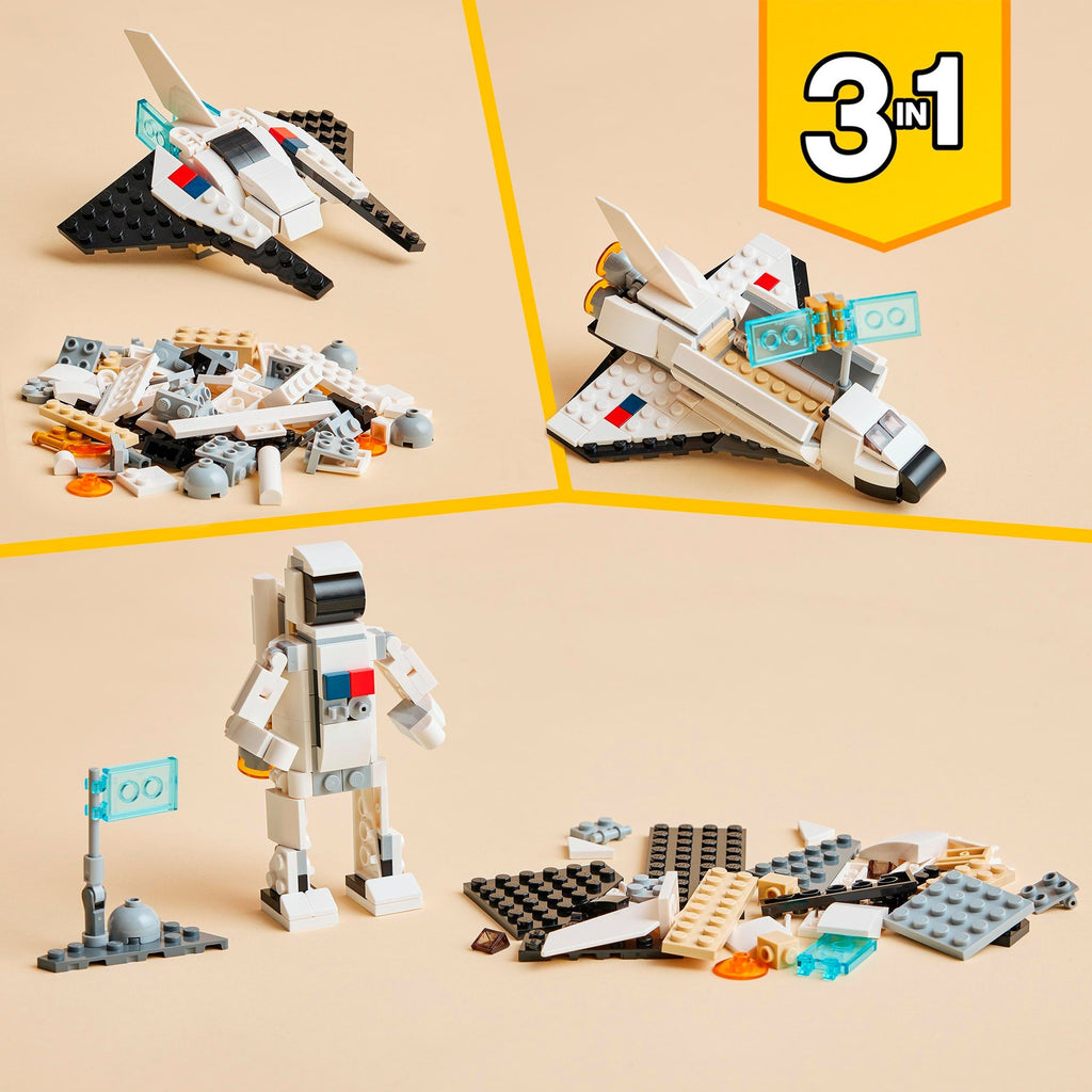 Lego creator 31134 3in1 space shuttle