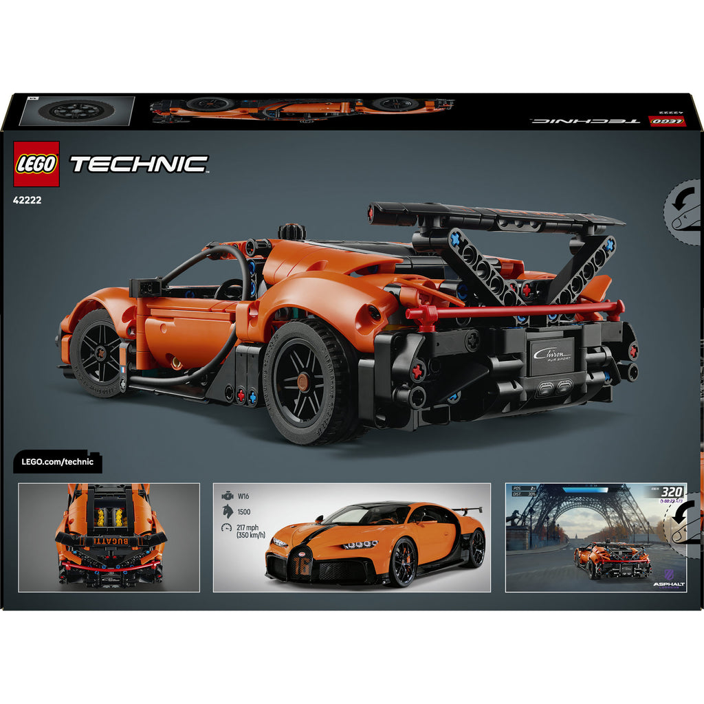 LEGO - technic 42222 bugatti chiron pur sport