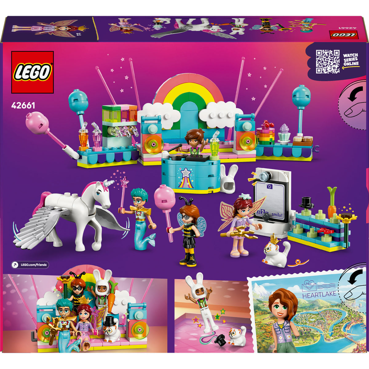 LEGO - ® friends verkleedfeestje met eenhoorn en fee - 42661
