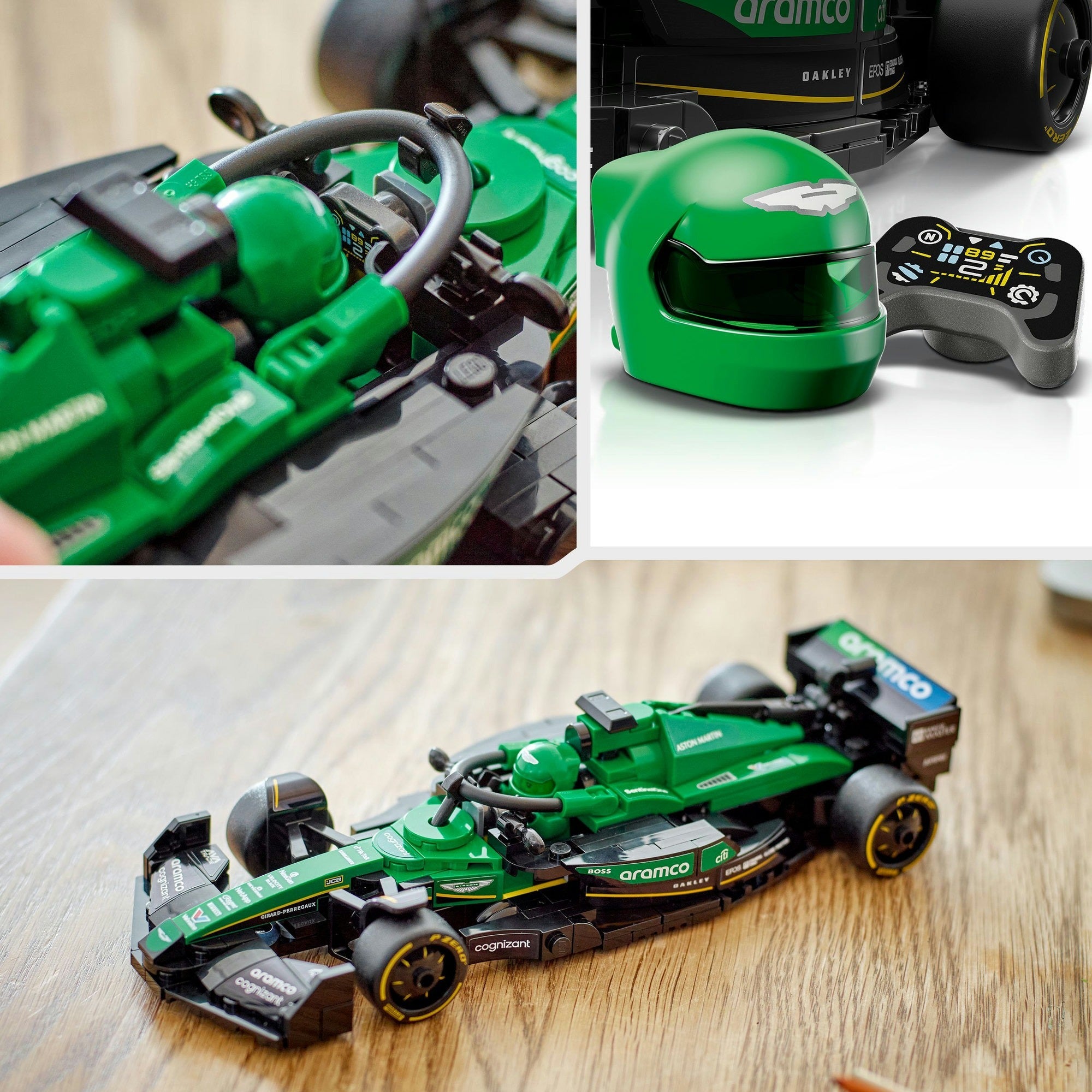 LEGO - speed champions 77245 aston martin aramco f1 amr24 racewagen