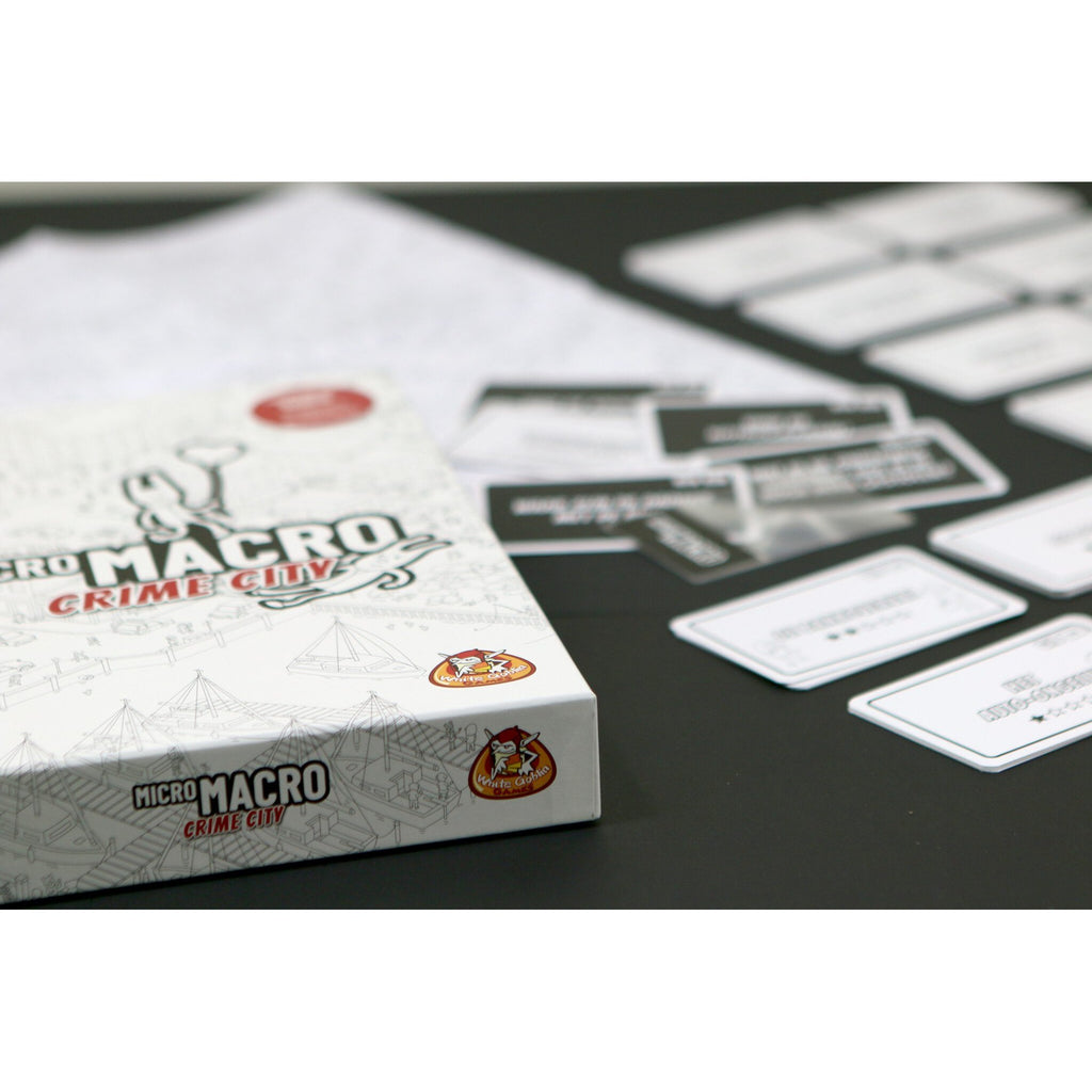 White Goblin Games - White Goblin Games micromacro: crime city bordspel (nederlands 1 - 4 spelers 15 - 45 minuten vanaf 12 jaar)
