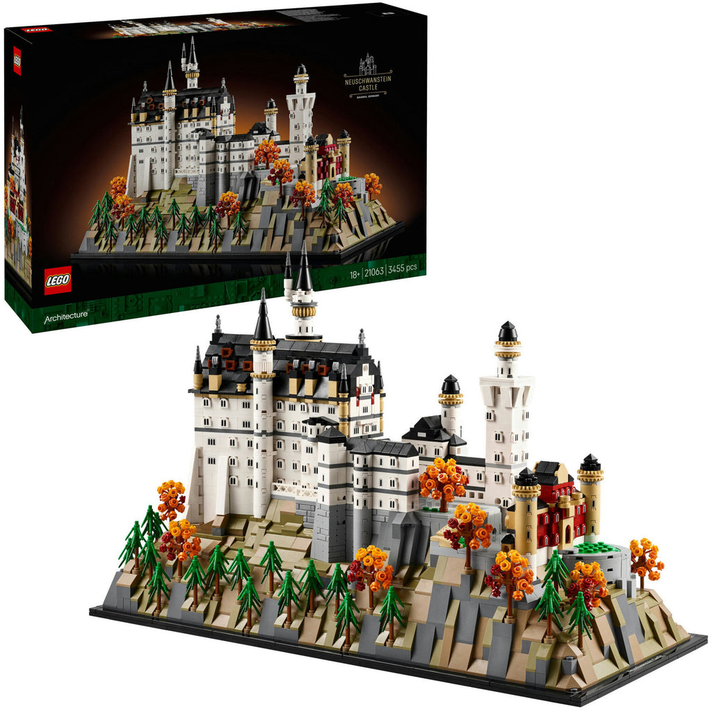 Lego architecture 21063 slot neuschwanstein verzamelset