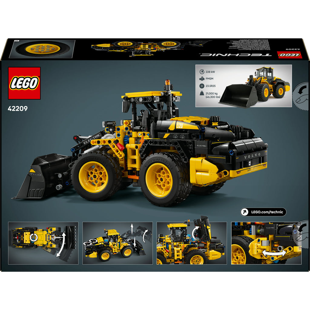 Lego technic 42209 volvo l120 electric wiellader