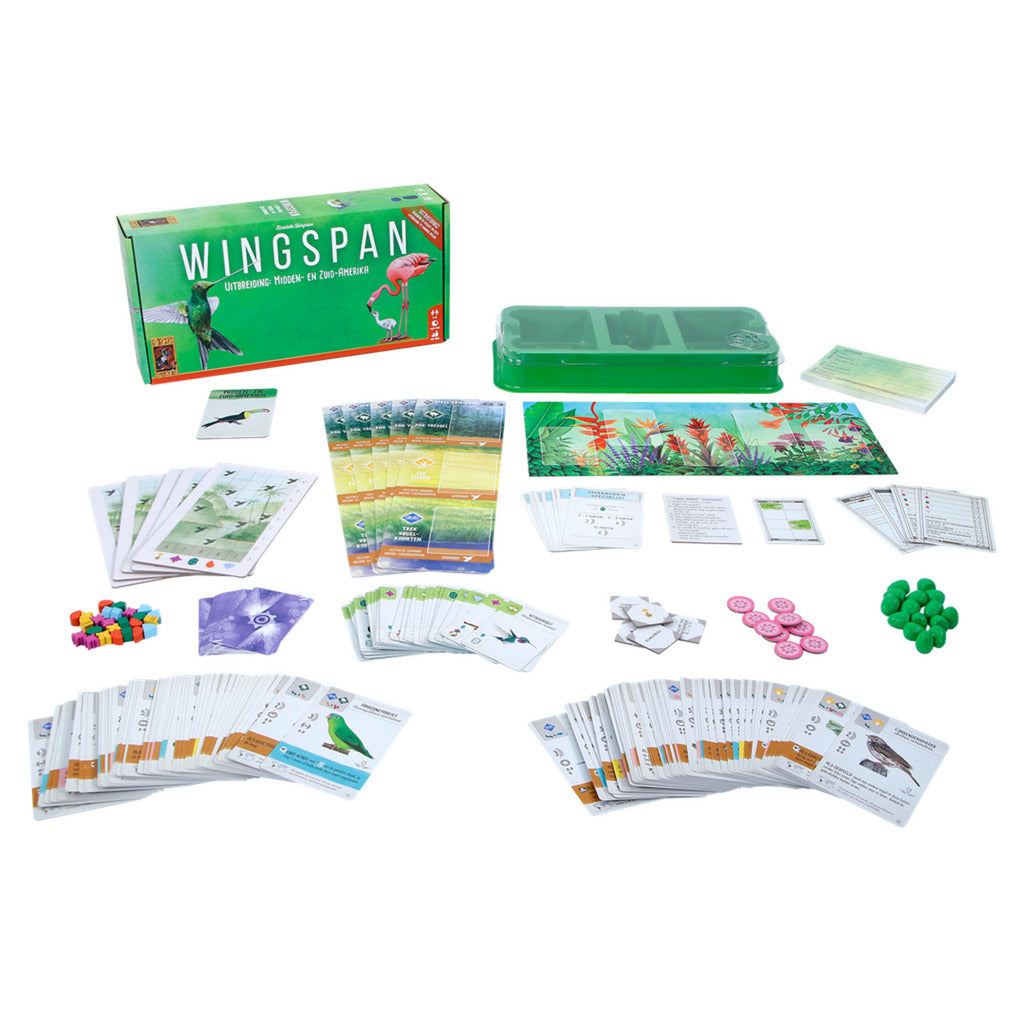 999Games - 999Games 999 games wingspan: midden- en zuid-amerika bordspel (uitbreiding nederlands 1 - 5 spelers 40 - 70 minuten vanaf 10 jaar)