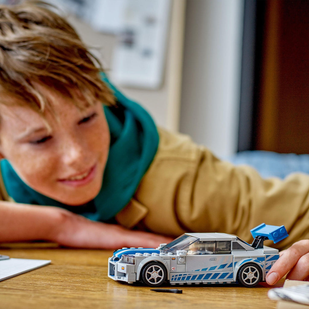 Lego speed champions 76917 2 fast 2 furious nissan skyline gt-r (r34)