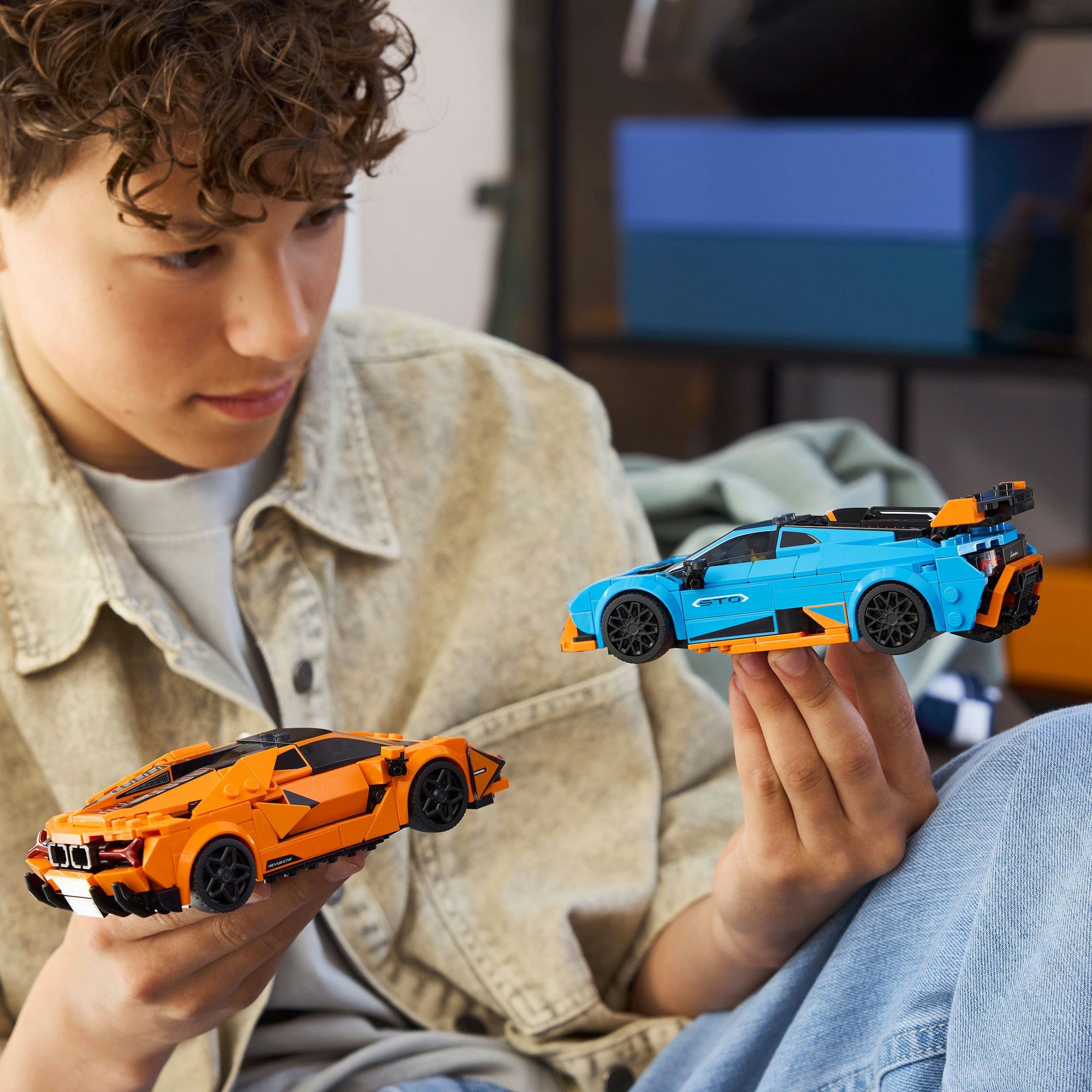 LEGO - speed champions 77238 lamborghini revuelto en huracan sto