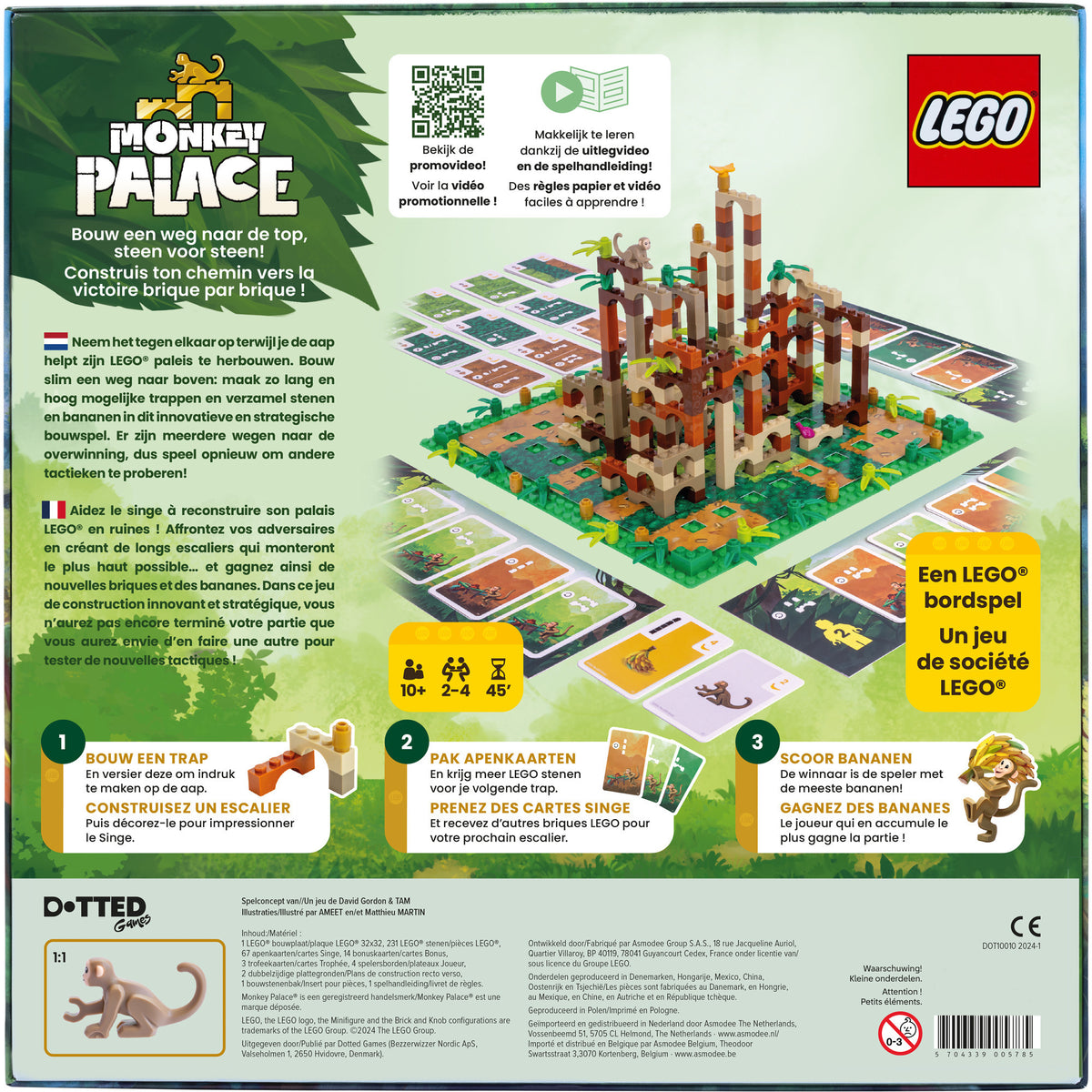 Asmodee lego monkey palace bordspel
