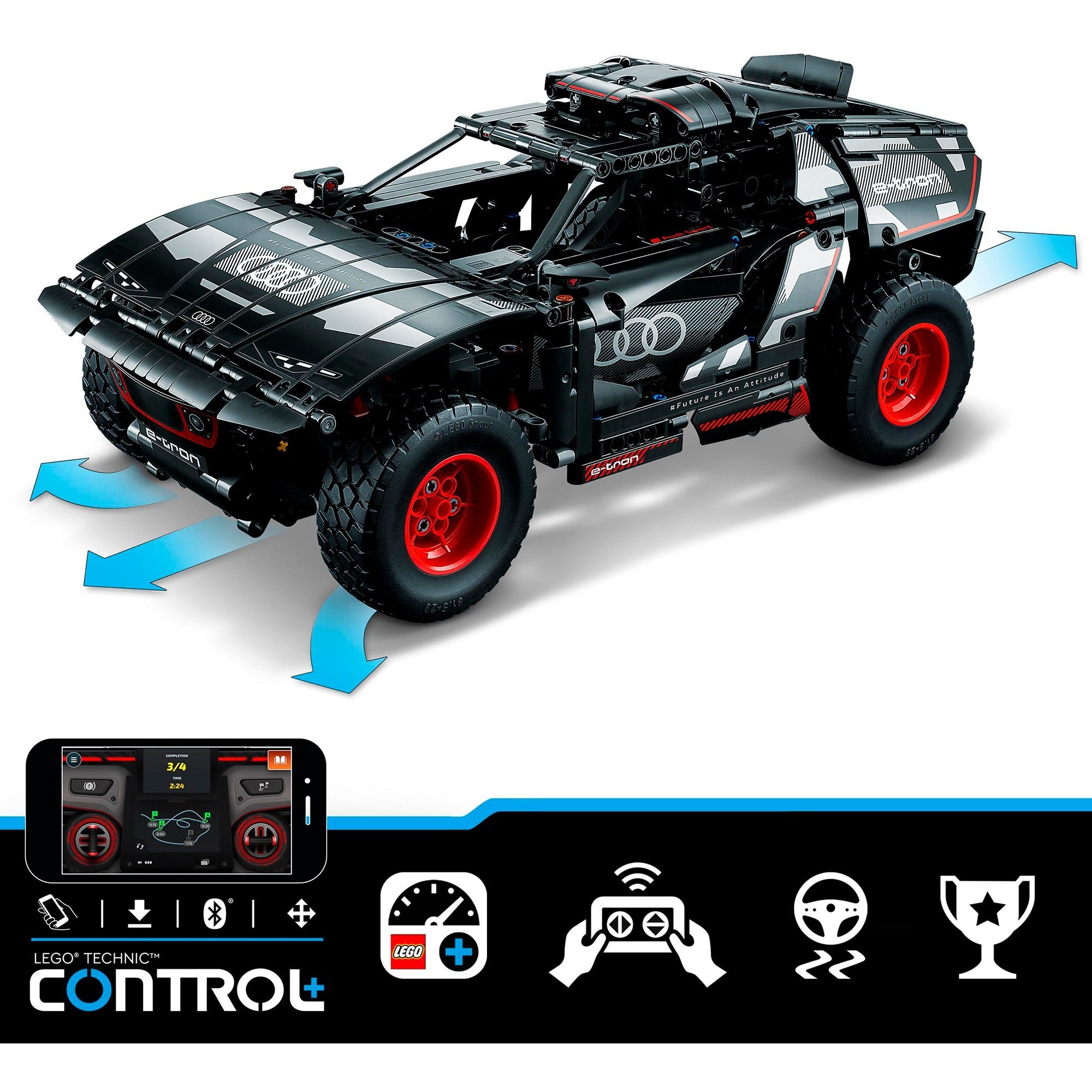 Lego technic 42160 audi rs q e-tron