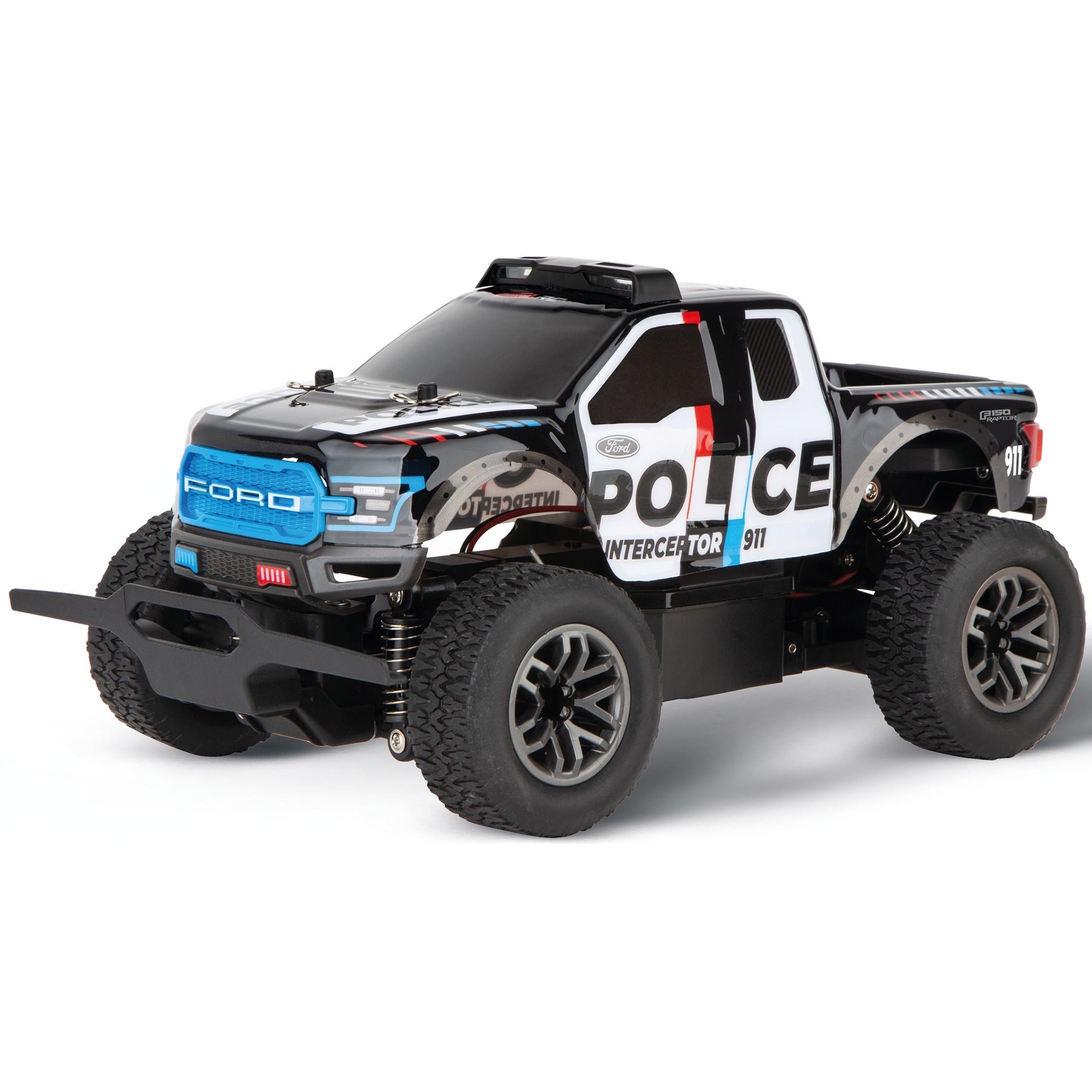 Carrera - rc 24ghz ford f-150 raptor police - 1:18
