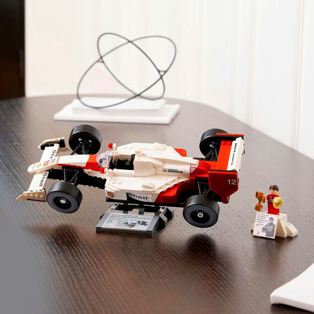 Lego icons - mclaren mp4 4 en ayrton senna constructiespeelgoed (10330)
