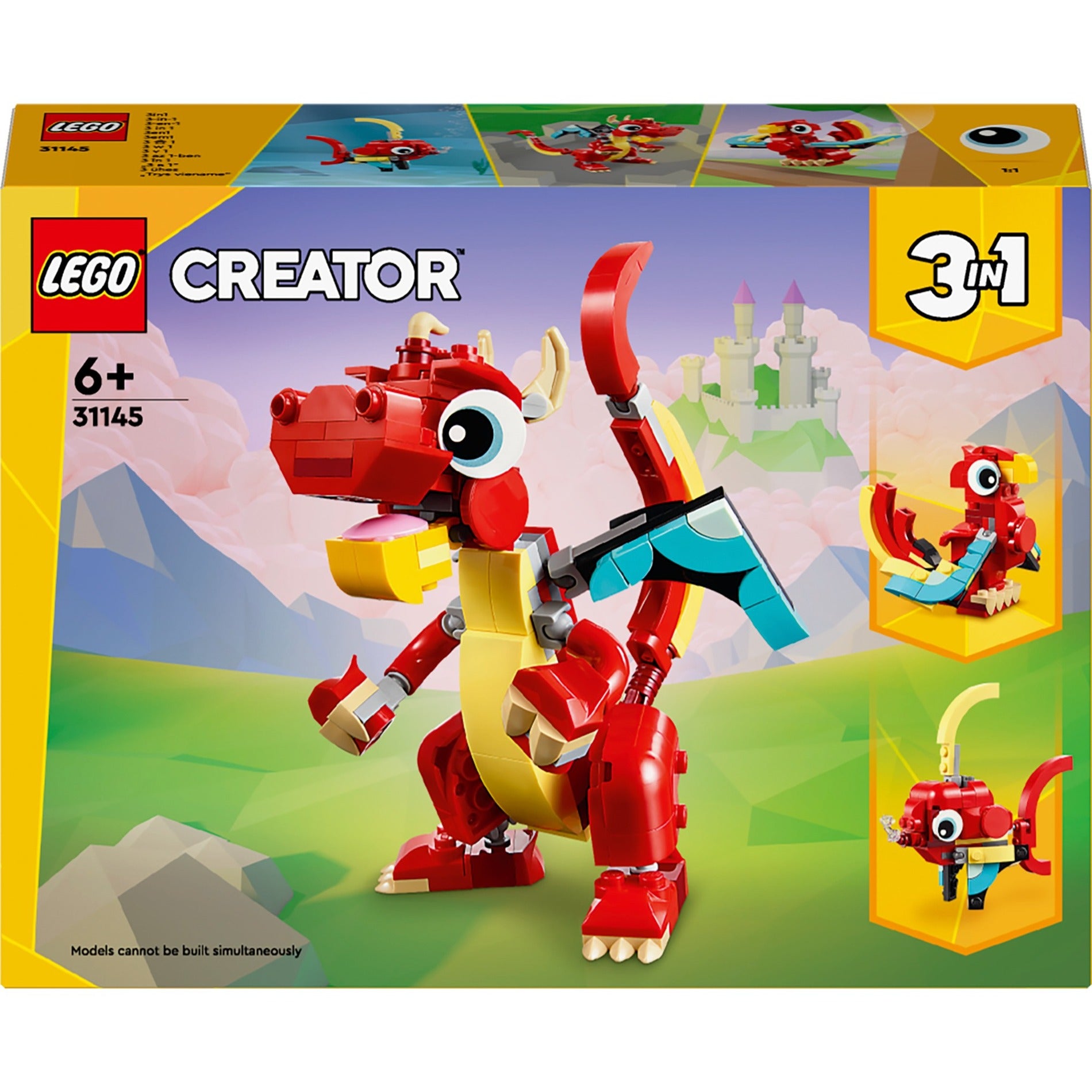 Lego creator 31145 rode draak