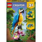 Lego creator 3-in-1 - exotische papegaai constructiespeelgoed (31136)