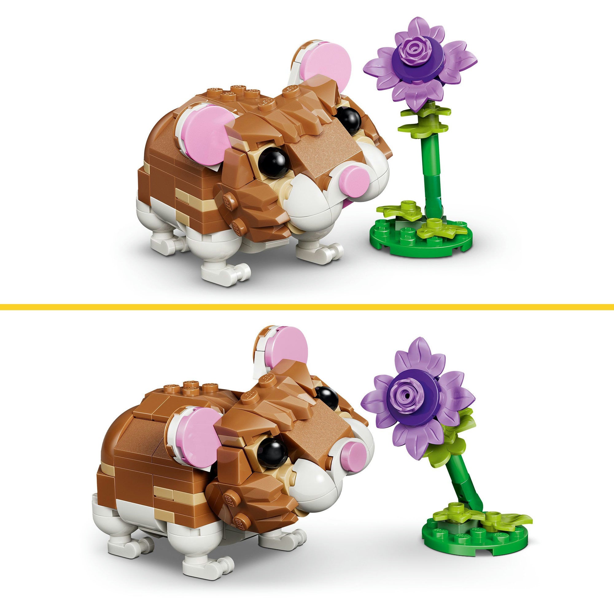 LEGO - ® creator 3in1 schattige hamster met bloem - 31376