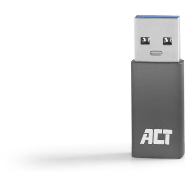 ACT Connectivity - ACT Connectivity usb-a naar usb-c adapter (donkergrijs)