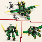 Lego ninjago 71845 lloyds vliegtuigmecha
