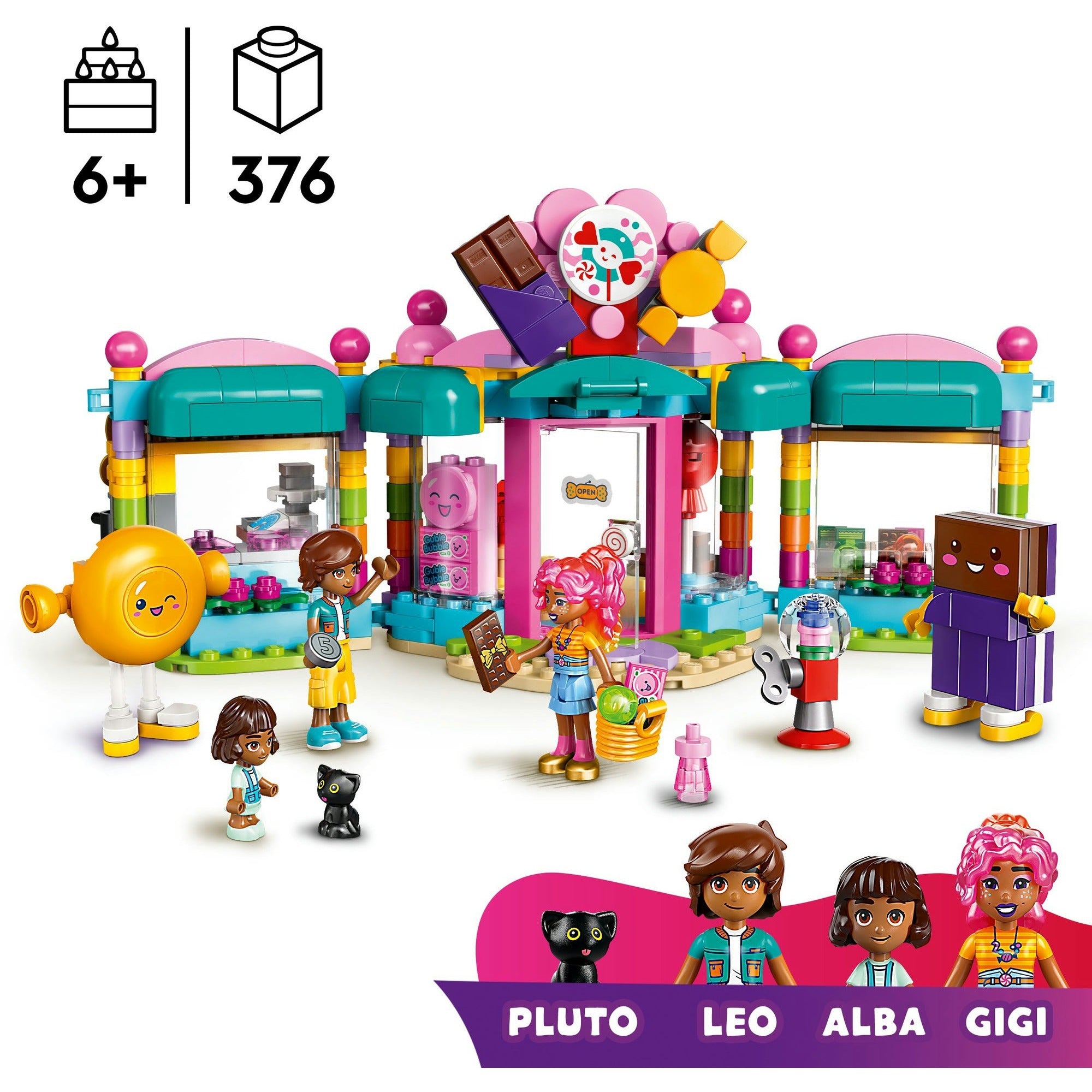 Lego friends 42649 heartlake city snoepwinkel