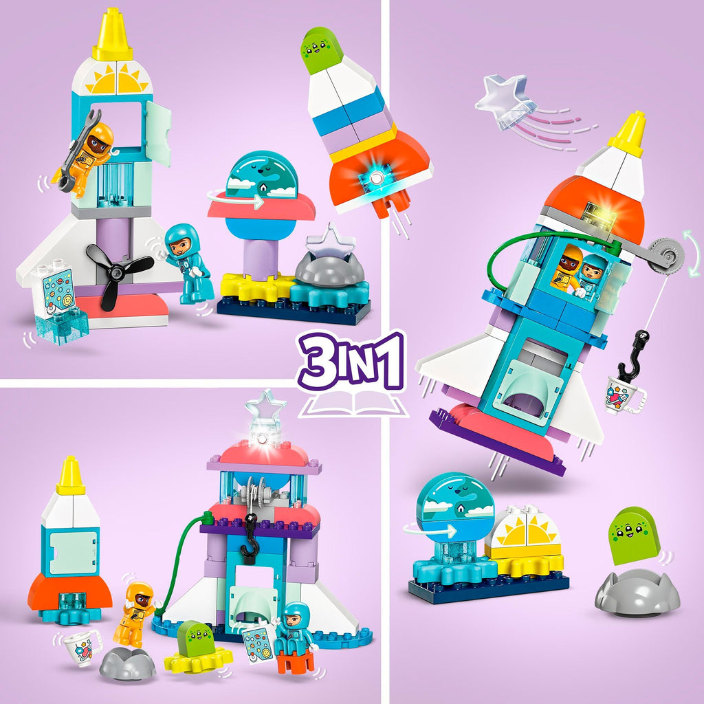 Lego duplo - 3-in-1 ruimteavontuur constructiespeelgoed (10422)