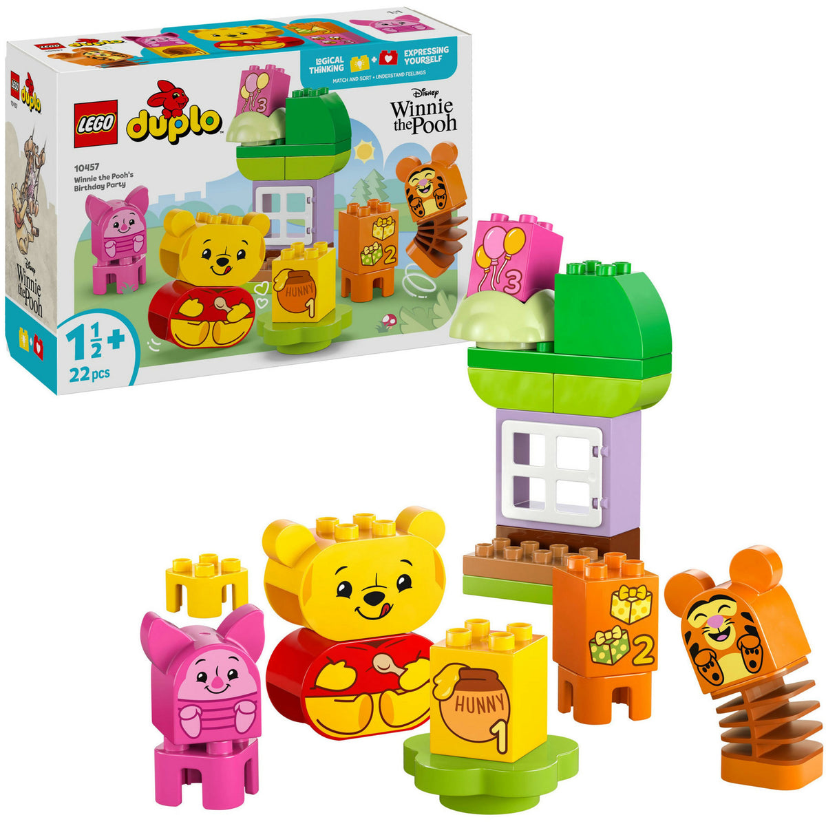 Lego duplo het verjaardagsfeest van winnie the poeh disney 10457
