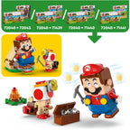 Lego super mario - toad-baas' kampeerplaats constructiespeelgoed (72040)
