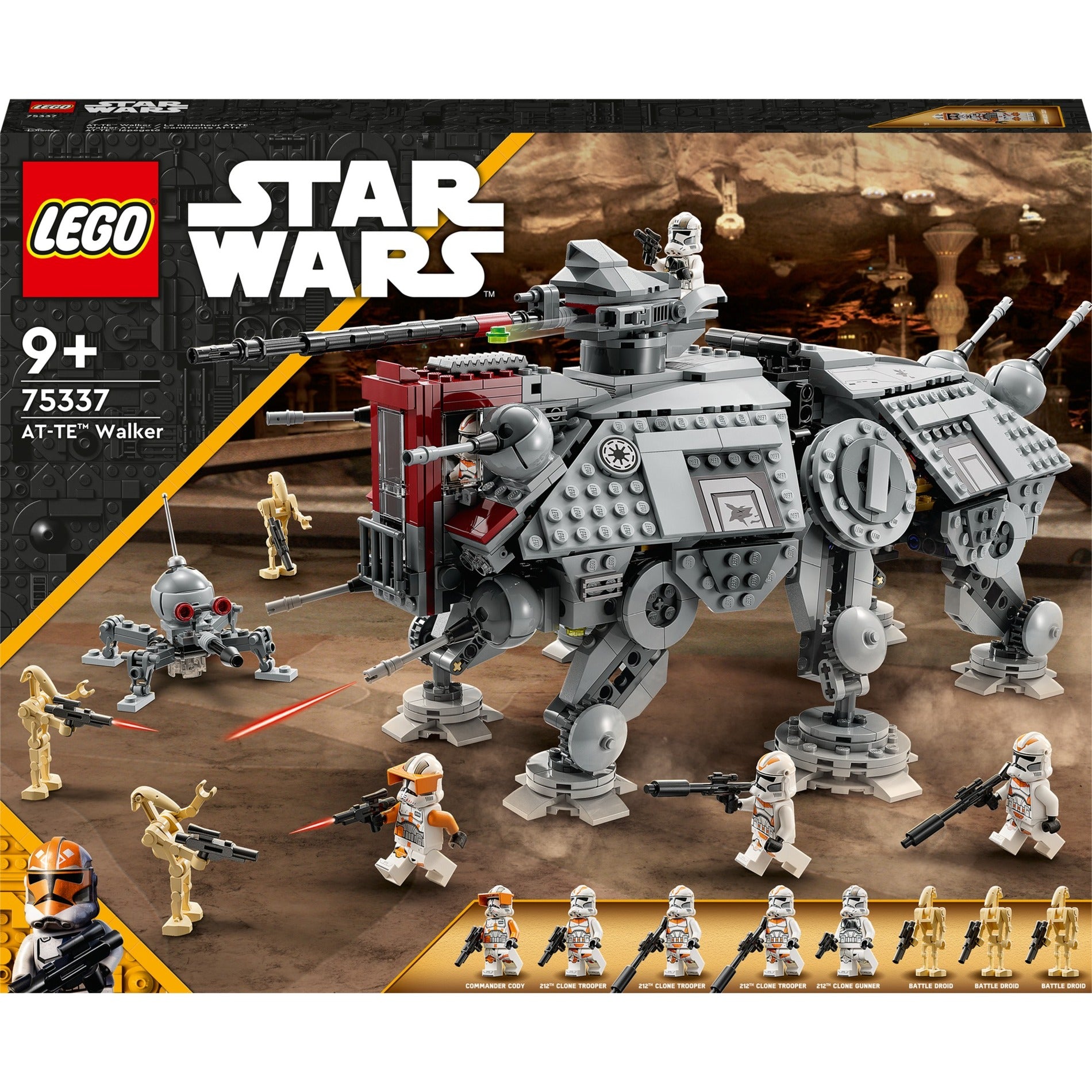 Lego star wars 75337 at-te walker