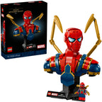 Lego super heroes 76326 iron spider-man buste