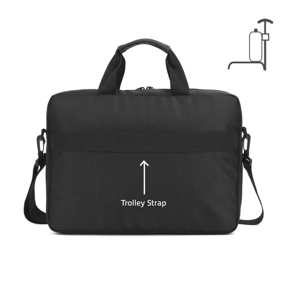 ACT Connectivity - ACT Connectivity suburb schoudertas voor laptops tot 156" laptoptas (zwart)
