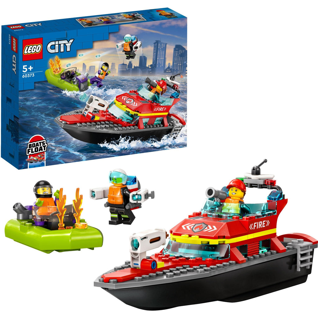 LEGO - city 60373 reddingsboot brand