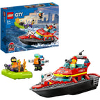 LEGO - city 60373 reddingsboot brand