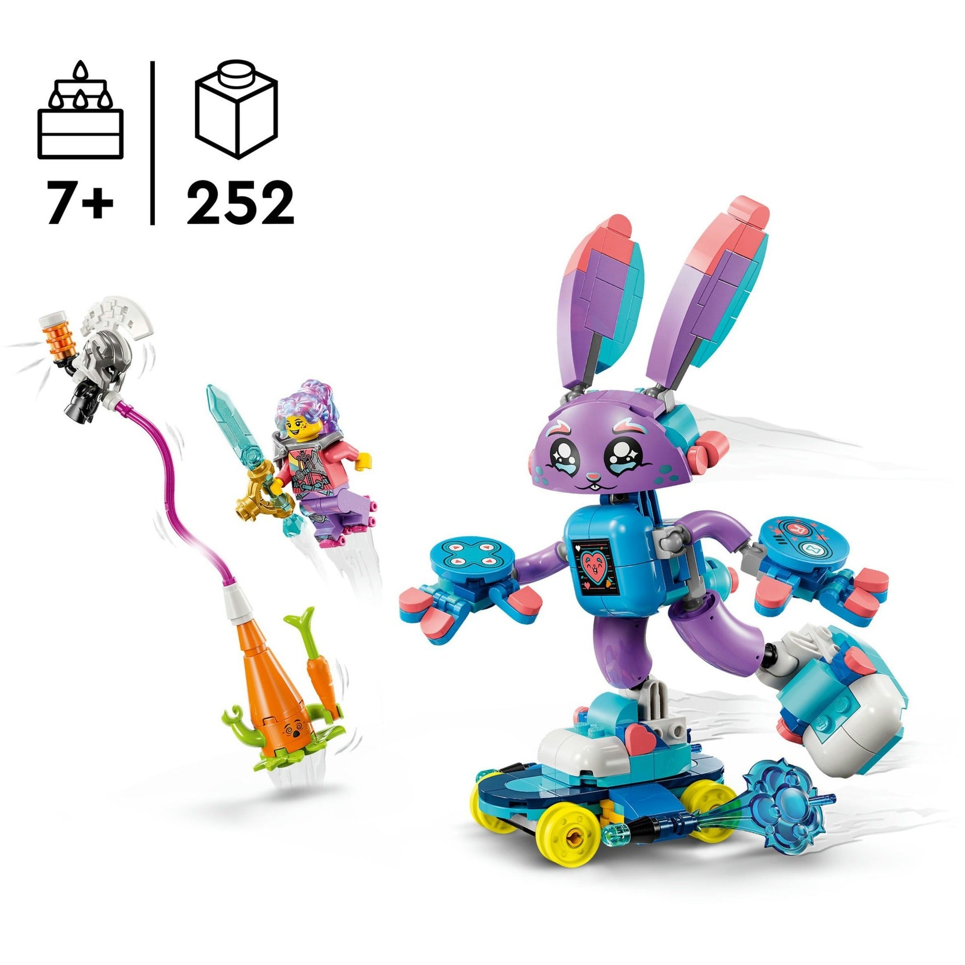 Lego dreamzzz 71490 izzie en bunchurro het gamende konijn